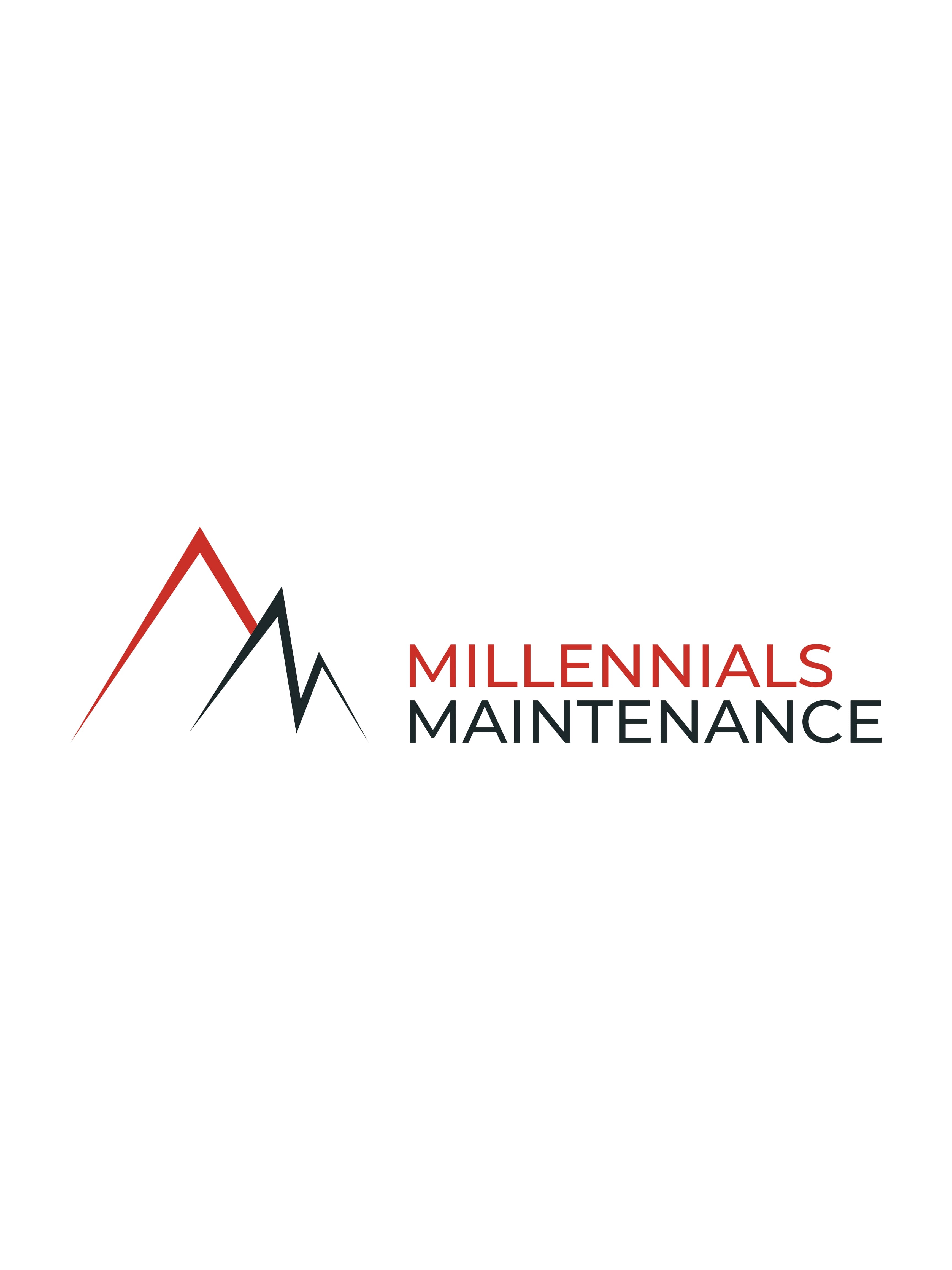 Millennials Maintenance Logo